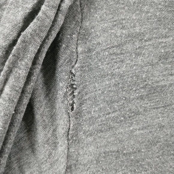 Sugar High Women's Wings Cross Pullover Graphic Hoodie Gray 2X Lightweight - Picture 8 of 16